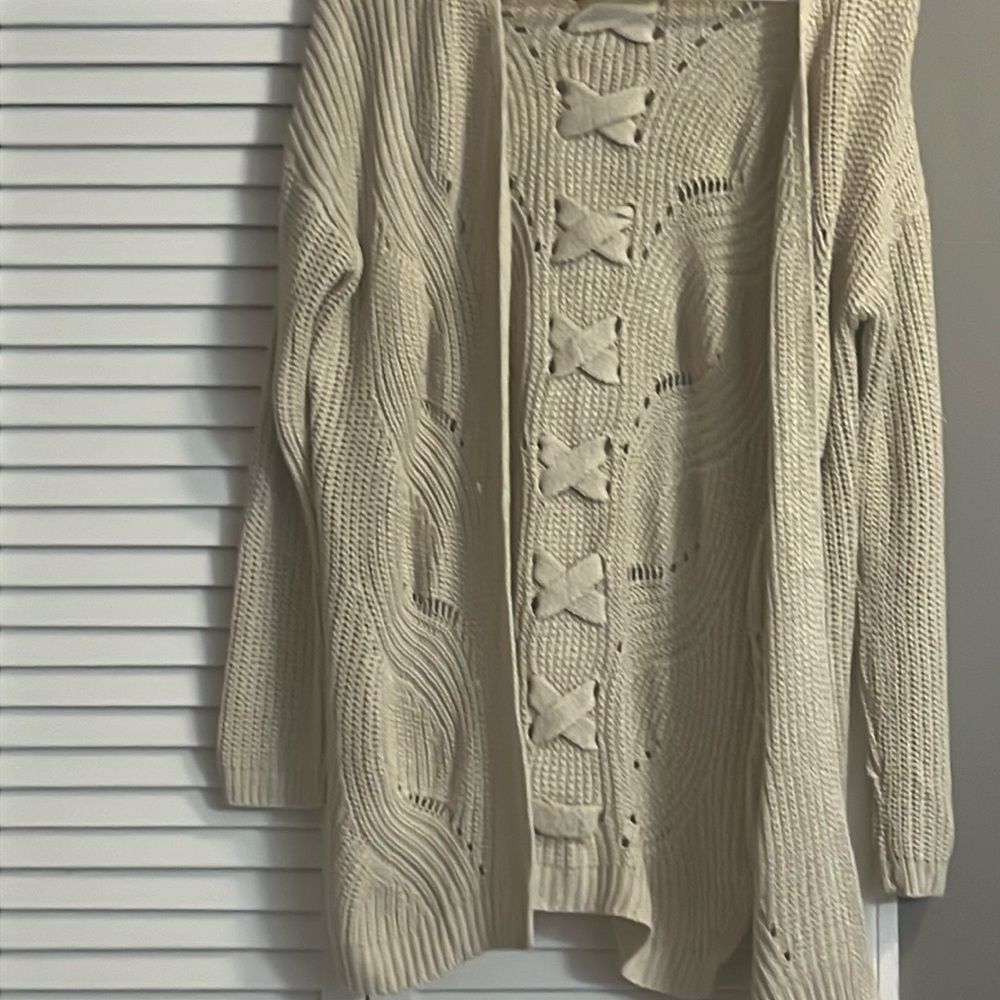 Tan Cardigan